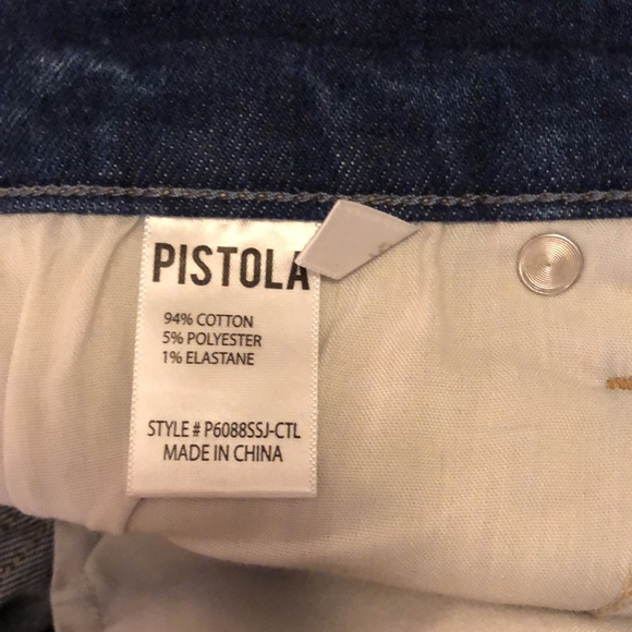 NWT Pistola Lennon High Rise Raw Hem Crop Bootcut Jeans - Picture 8 of 12